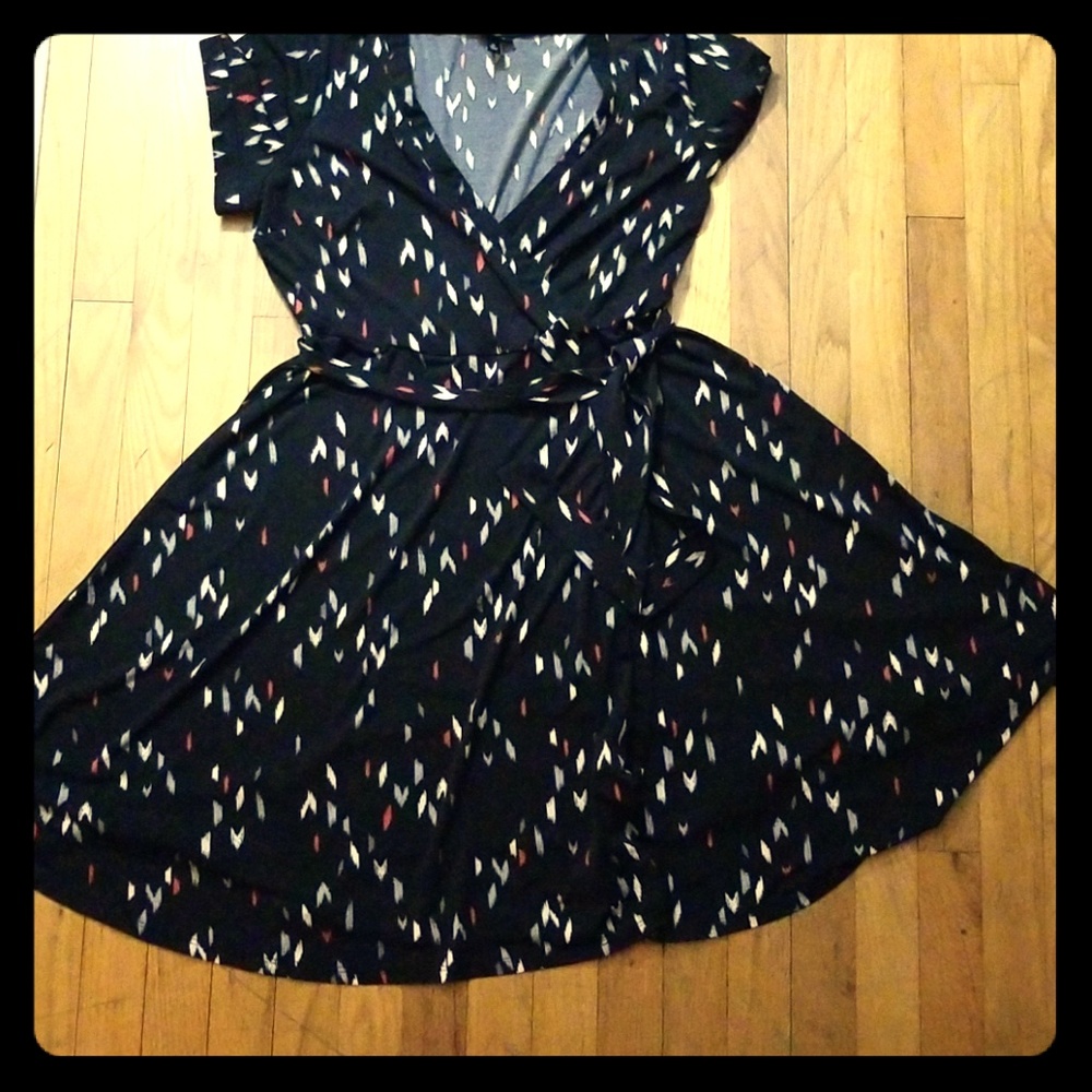 Torrid size 0 wrap dress